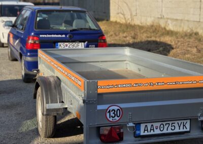 Bordel Auto s prívesom – lacný odvoz stavebného odpadu