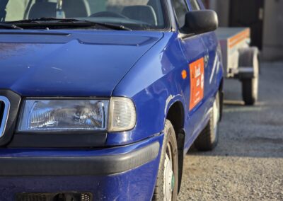 Bordel Auto s prívesom – lacný odvoz stavebného odpadu